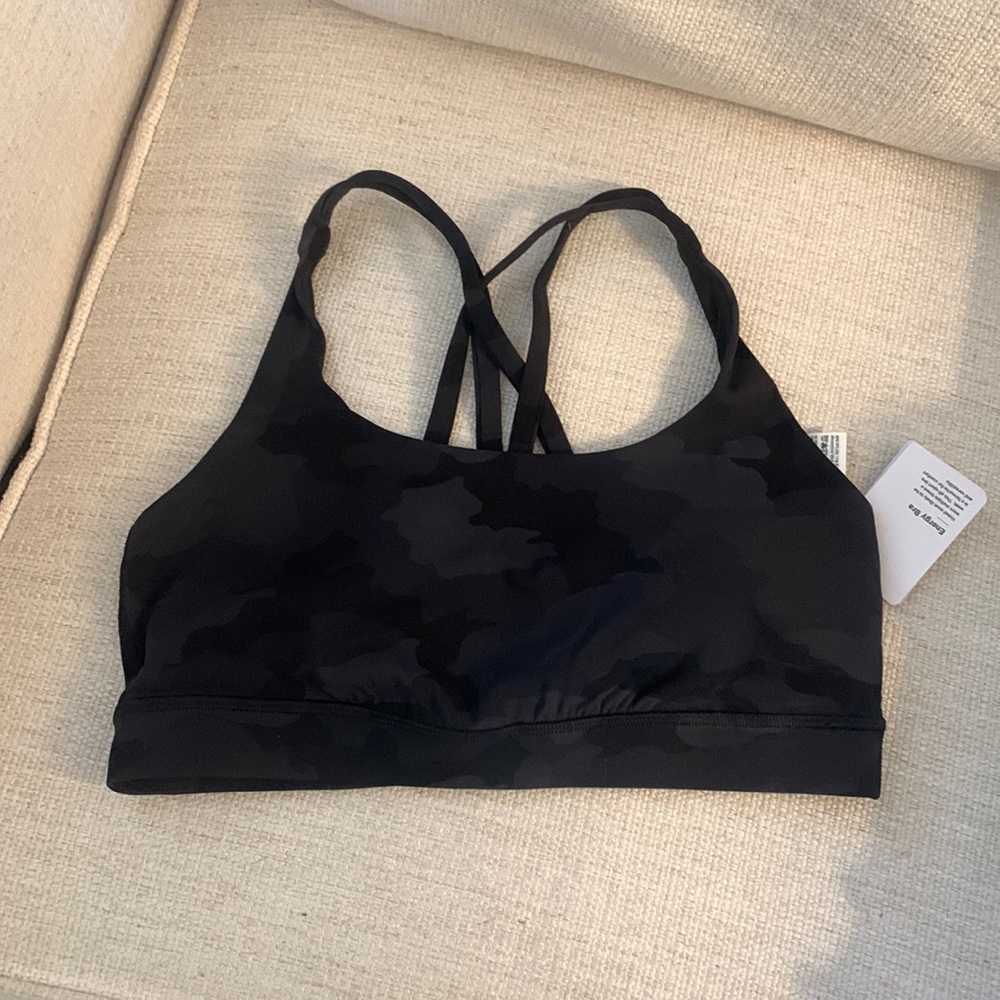 Lululemon Camo Energy Bra